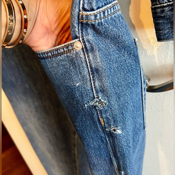 Frame Offshore Denim Jumsuit Small - Picture 6 of 7